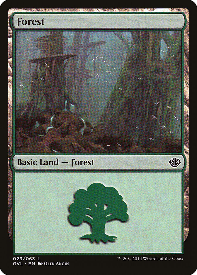 Forest (29) (Garruk vs. Liliana) [Duel Decks Anthology] - Magic: The Gathering - Card Brawlers | Quebec | Canada |