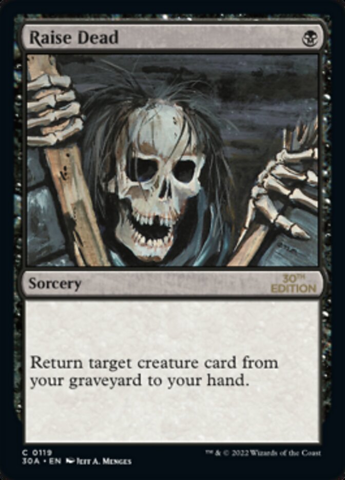 Raise Dead [30th Anniversary Edition] - Magic: The Gathering - Card Brawlers | Quebec | Canada |
