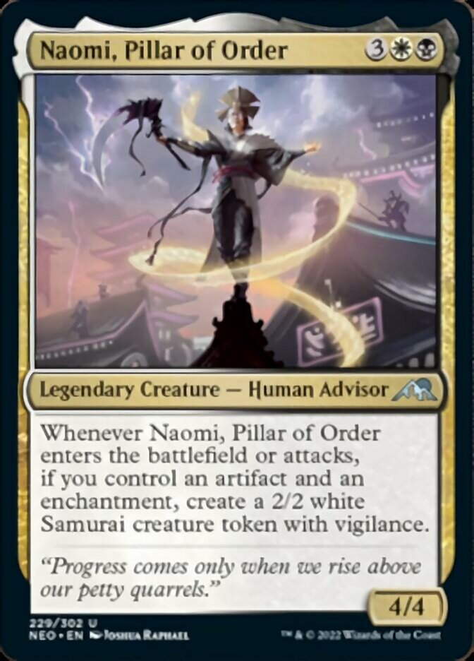 Naomi, Pillar of Order [Kamigawa: Neon Dynasty] - Magic: The Gathering - Card Brawlers | Quebec | Canada |