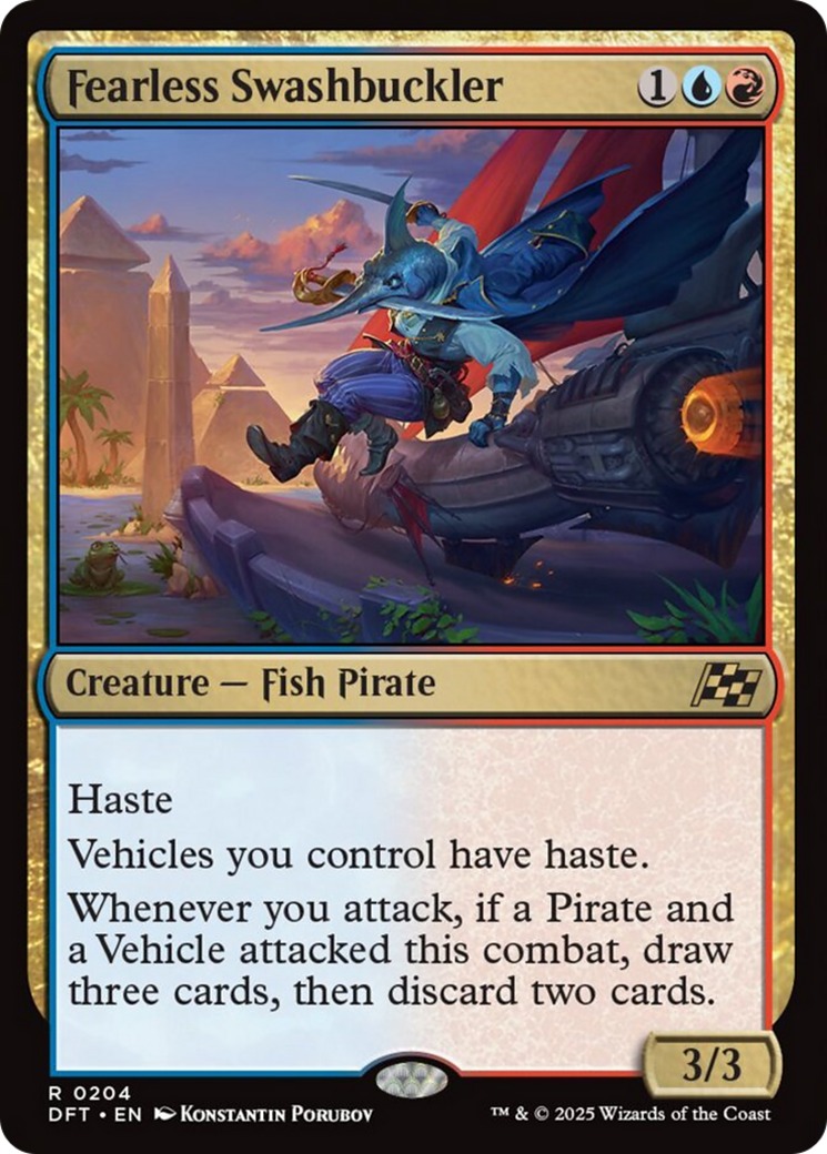 Fearless Swashbuckler [Aetherdrift] - Magic: The Gathering - Card Brawlers | Quebec | Canada |