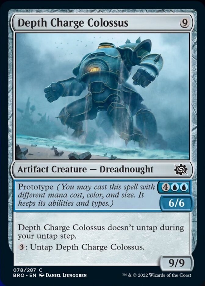 Depth Charge Colossus [The Brothers' War] - Magic: The Gathering - Card Brawlers | Quebec | Canada |