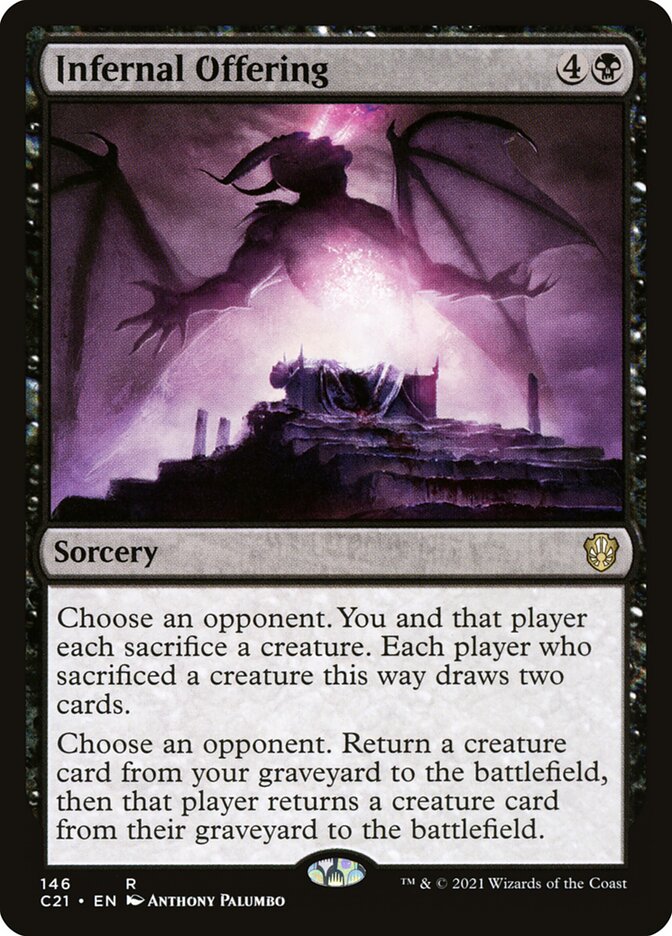 Infernal Offering [Commander 2021] - Magic: The Gathering - Card Brawlers | Quebec | Canada |