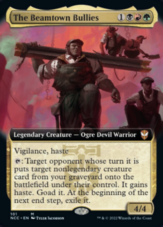 The Beamtown Bullies (Extended Art) [Streets of New Capenna Commander] - Magic: The Gathering - Card Brawlers | Quebec | Canada |