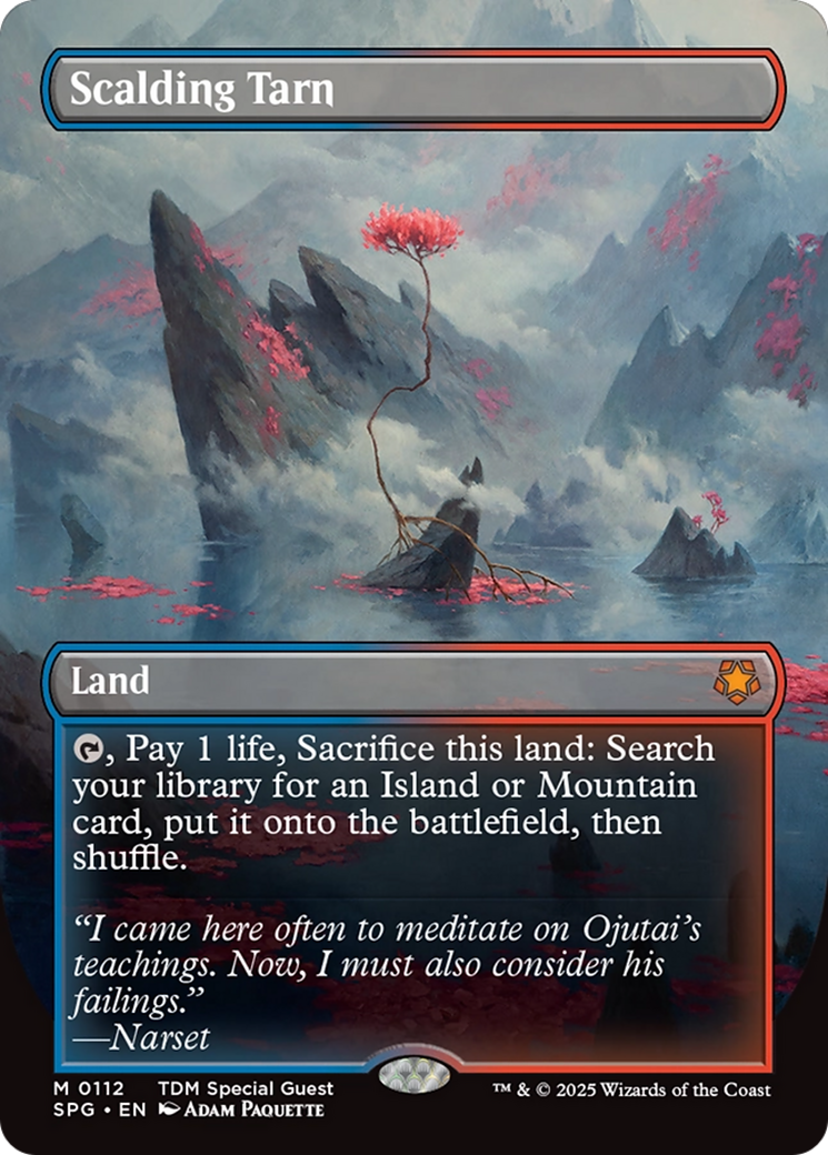 Scalding Tarn (Borderless) [Tarkir: Dragonstorm Special Guests] - Magic: The Gathering - Card Brawlers | Quebec | Canada |