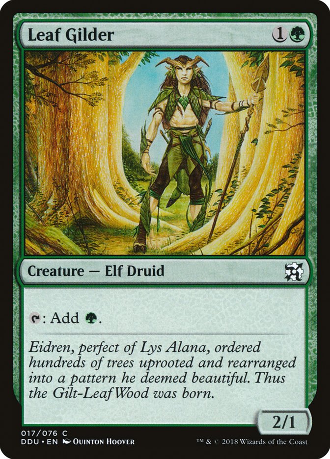 Leaf Gilder [Duel Decks: Elves vs. Inventors] - Magic: The Gathering - Card Brawlers | Quebec | Canada |