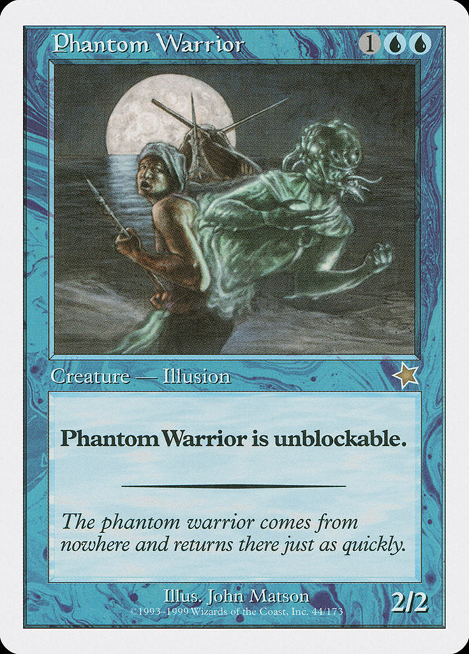 Phantom Warrior [Starter 1999] - Magic: The Gathering - Card Brawlers | Quebec | Canada |