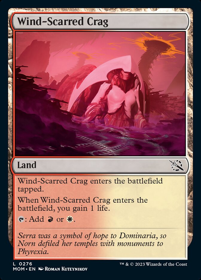 Wind-Scarred Crag [March of the Machine] - Magic: The Gathering - Card Brawlers | Quebec | Canada |