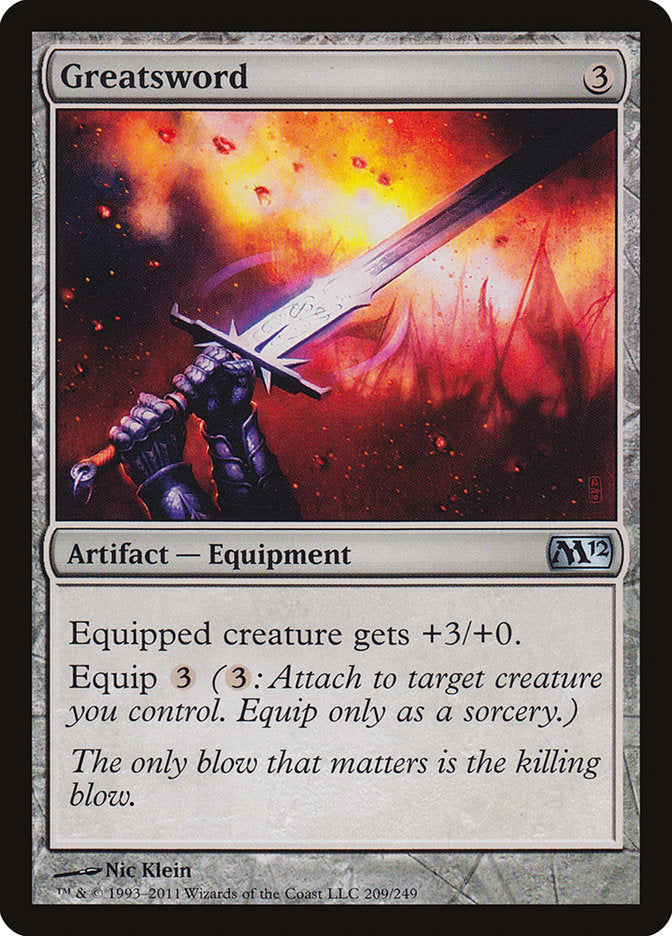 Greatsword [Magic 2012] - Magic: The Gathering - Card Brawlers | Quebec | Canada |