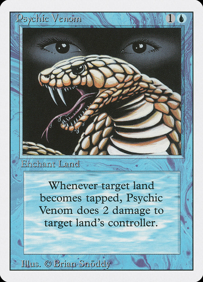 Psychic Venom [Revised Edition] - Magic: The Gathering - Card Brawlers | Quebec | Canada |
