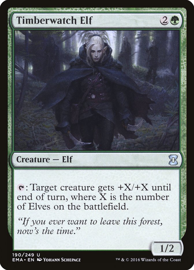 Timberwatch Elf [Eternal Masters] - Magic: The Gathering - Card Brawlers | Quebec | Canada |