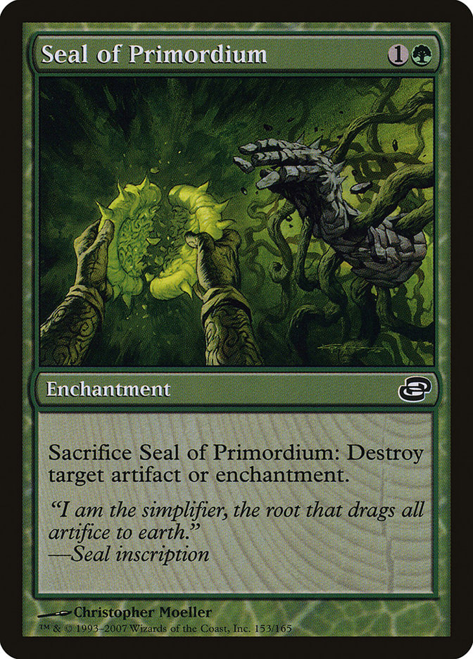 Seal of Primordium [Planar Chaos] - Magic: The Gathering - Card Brawlers | Quebec | Canada |