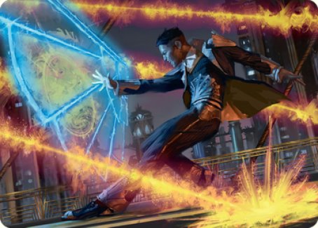 Wingshield Agent Art Card [Streets of New Capenna Art Series] - Magic: The Gathering - Card Brawlers | Quebec | Canada |