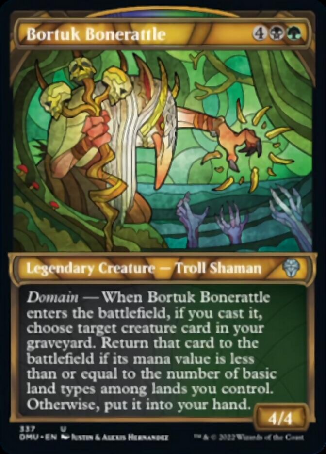 Bortuk Bonerattle (Showcase Textured) [Dominaria United] - Magic: The Gathering - Card Brawlers | Quebec | Canada |