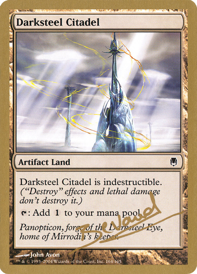 Darksteel Citadel (Manuel Bevand) [World Championship Decks 2004] - Magic: The Gathering - Card Brawlers | Quebec | Canada |