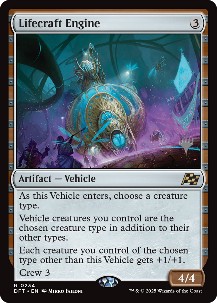Lifecraft Engine (Promo Pack) [Aetherdrift Promos] - Magic: The Gathering - Card Brawlers | Quebec | Canada |