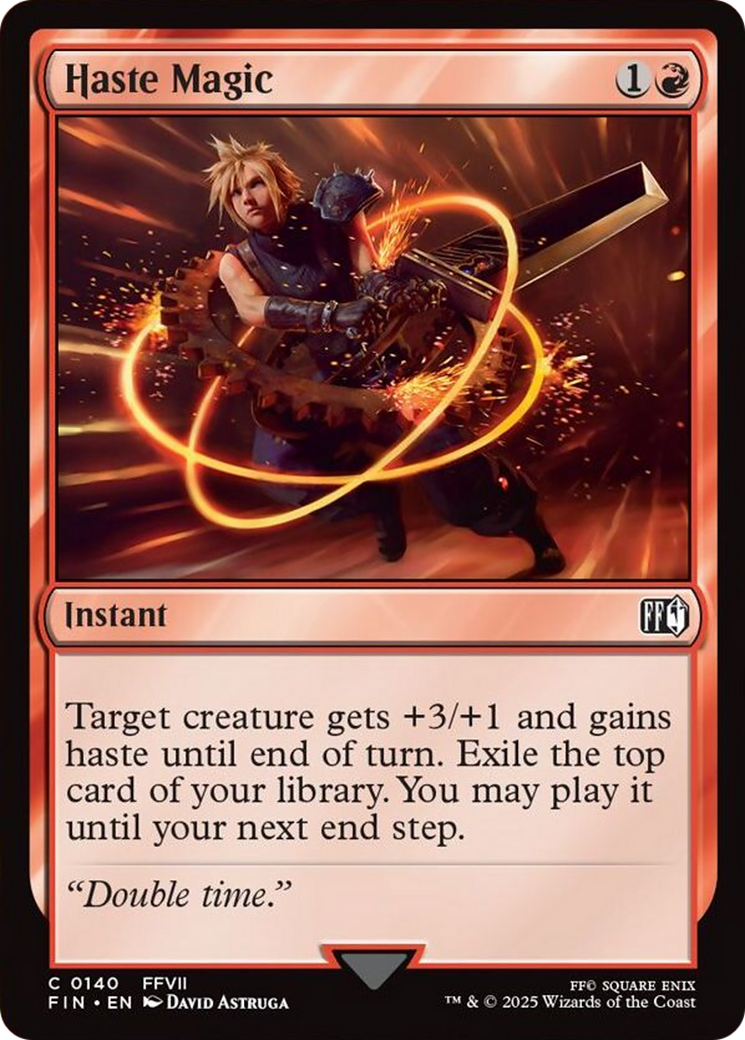 Haste Magic [FINAL FANTASY] - Magic: The Gathering - Card Brawlers | Quebec | Canada |