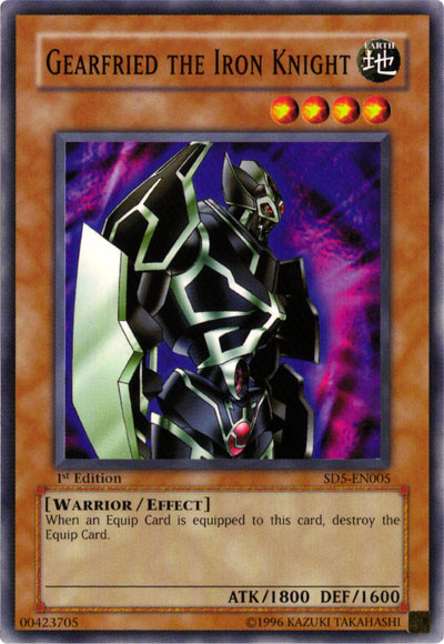 Gearfried the Iron Knight [SD5-EN005] Common - Yu-Gi-Oh! - Card Brawlers | Quebec | Canada |