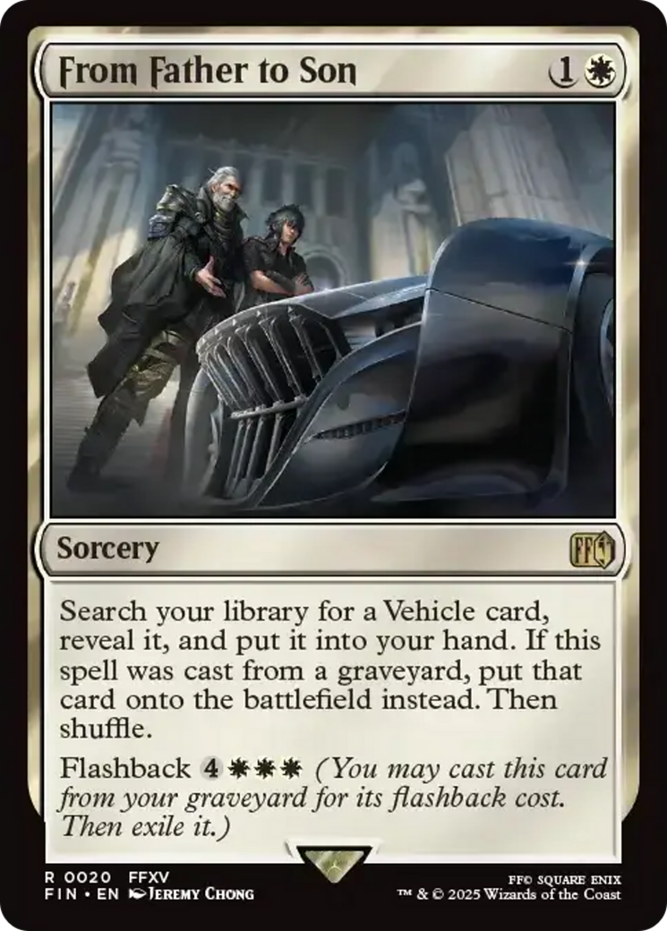 From Father to Son [FINAL FANTASY] - Magic: The Gathering - Card Brawlers | Quebec | Canada |