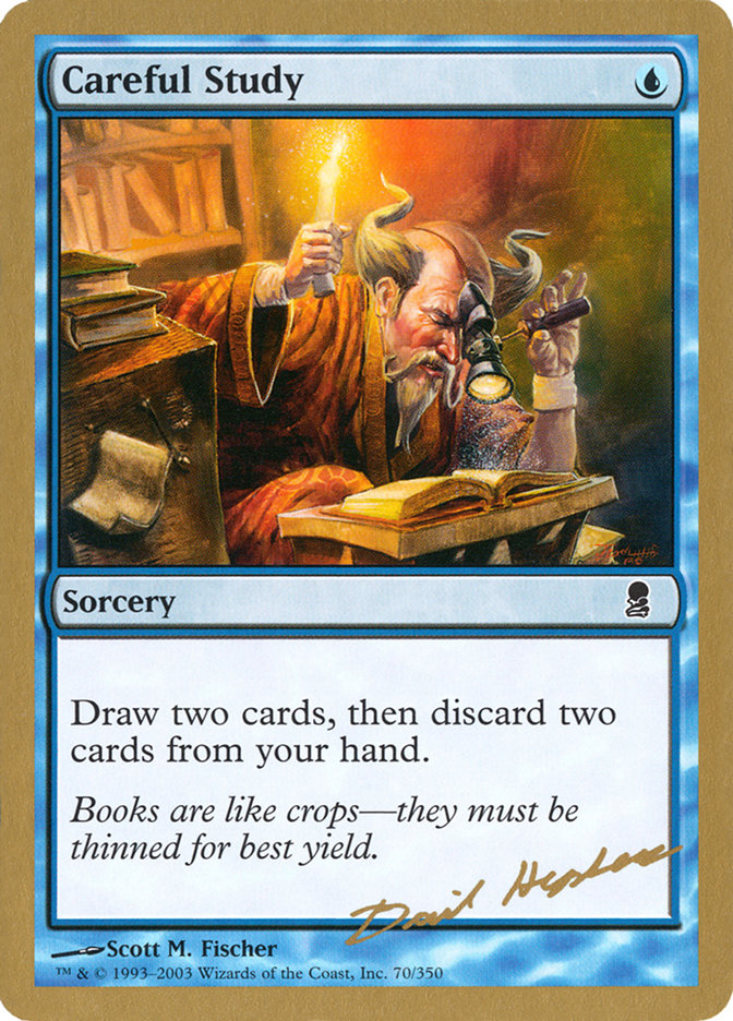 Careful Study (Dave Humpherys) [World Championship Decks 2003] - Magic: The Gathering - Card Brawlers | Quebec | Canada |