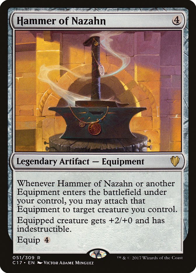 Hammer of Nazahn [Commander 2017] - Magic: The Gathering - Card Brawlers | Quebec | Canada |