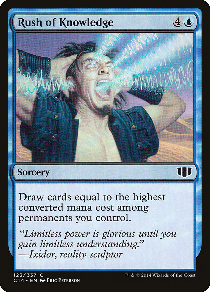 Rush of Knowledge [Commander 2014] - Magic: The Gathering - Card Brawlers | Quebec | Canada |