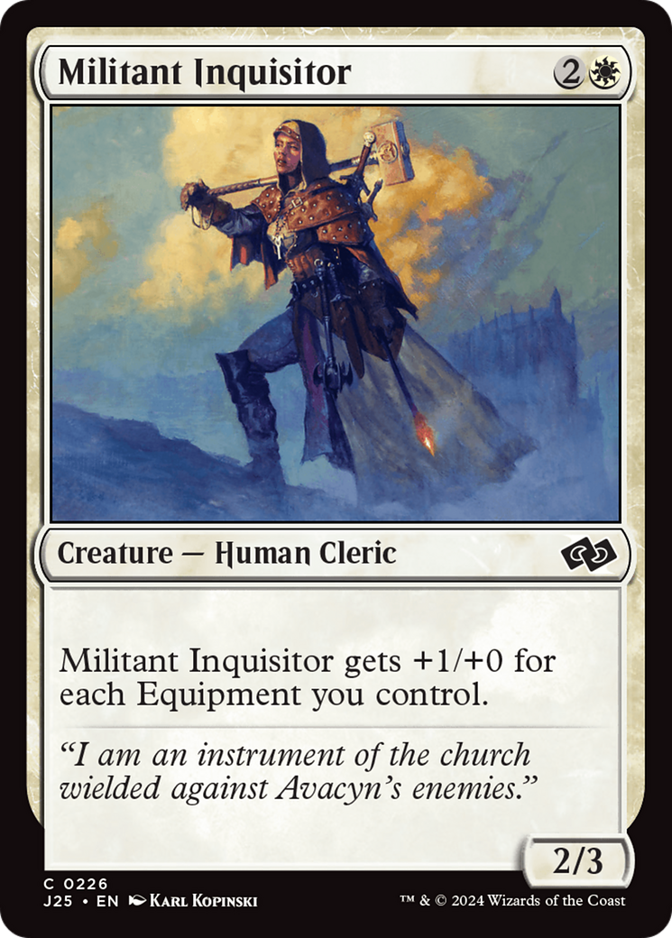 Militant Inquisitor [Foundations Jumpstart] - Magic: The Gathering - Card Brawlers | Quebec | Canada |