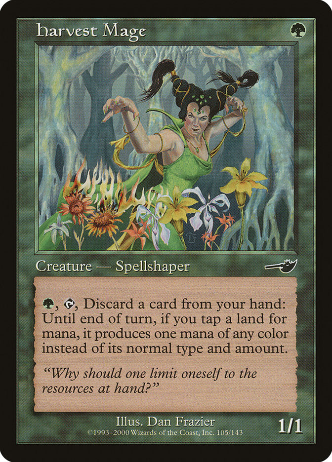 Harvest Mage [Nemesis] - Magic: The Gathering - Card Brawlers | Quebec | Canada |