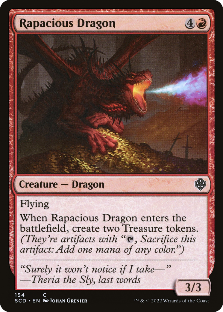 Rapacious Dragon [Starter Commander Decks] - Magic: The Gathering - Card Brawlers | Quebec | Canada |