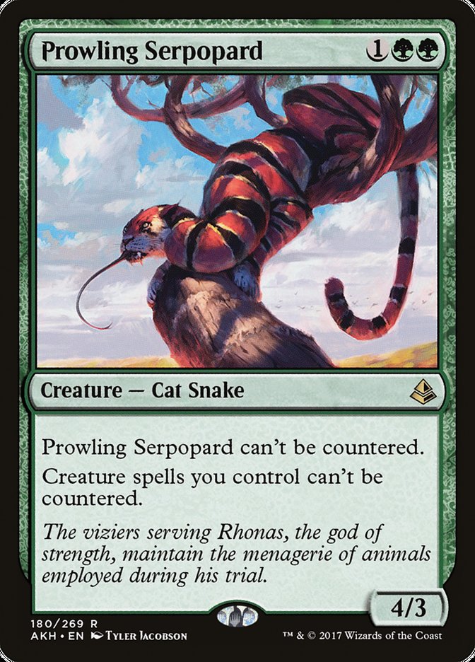 Prowling Serpopard [Amonkhet] - Magic: The Gathering - Card Brawlers | Quebec | Canada |