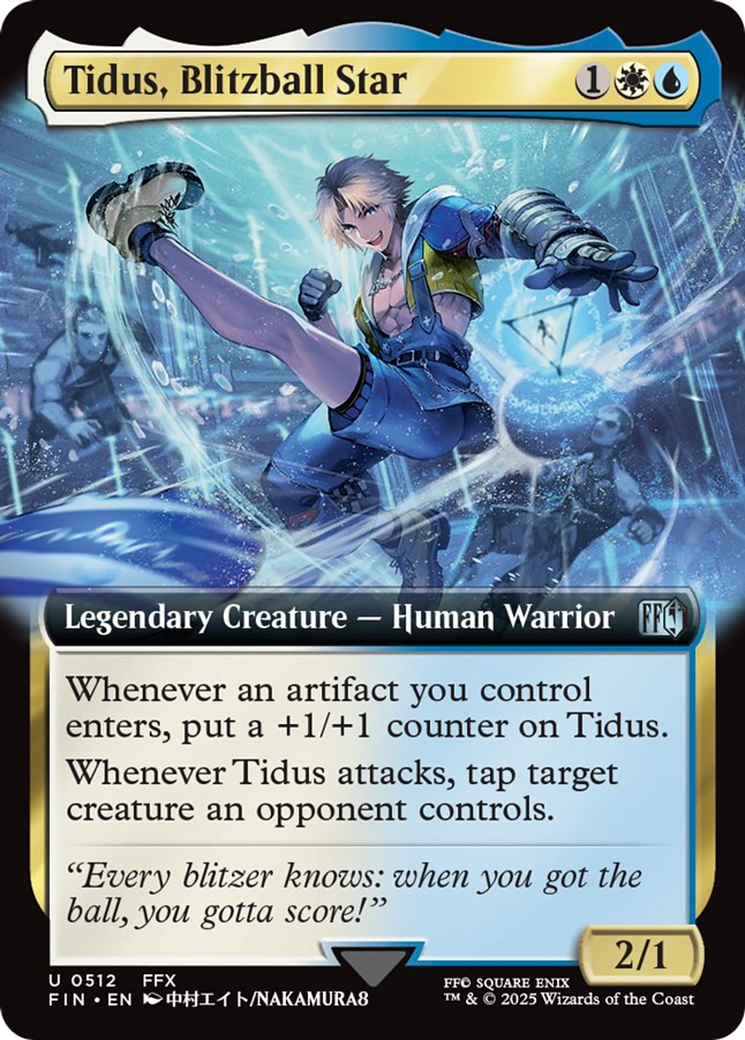 Tidus, Blitzball Star (Extended Art) [FINAL FANTASY] - Magic: The Gathering - Card Brawlers | Quebec | Canada |