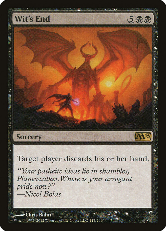 Wit's End [Magic 2013] - Magic: The Gathering - Card Brawlers | Quebec | Canada |