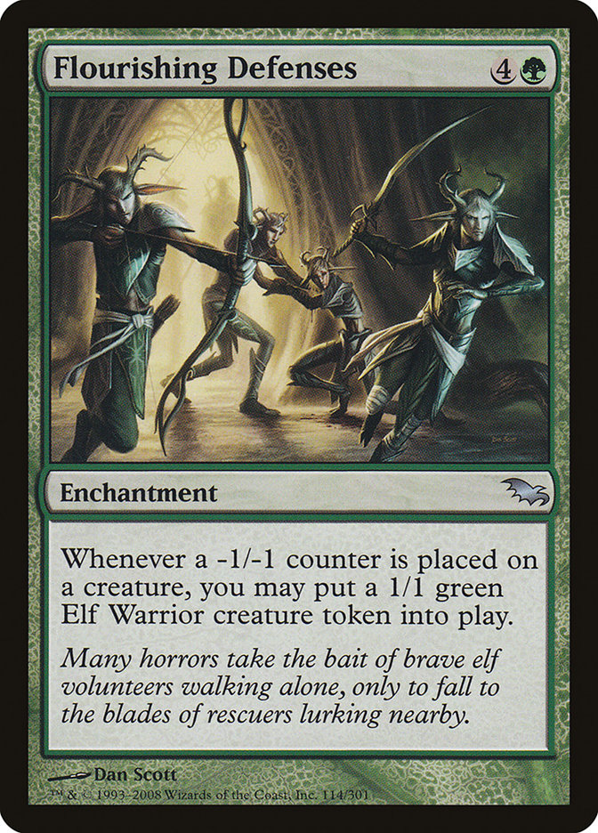 Flourishing Defenses [Shadowmoor] - Magic: The Gathering - Card Brawlers | Quebec | Canada |