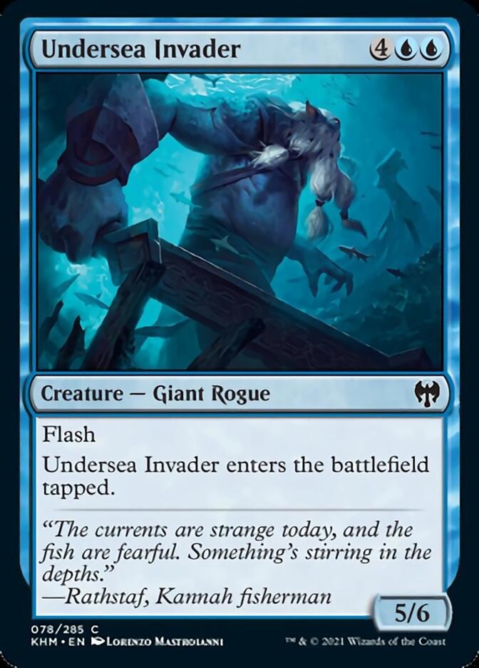 Undersea Invader [Kaldheim] - Magic: The Gathering - Card Brawlers | Quebec | Canada |