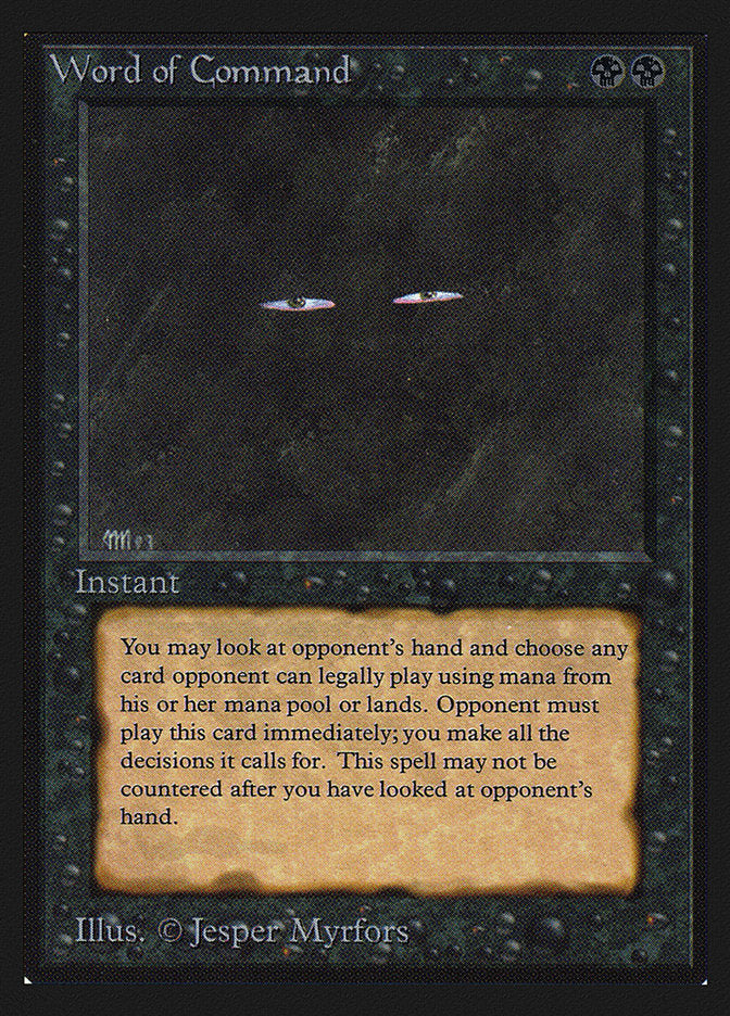 Word of Command [International Collectors' Edition] - Magic: The Gathering - Card Brawlers | Quebec | Canada |