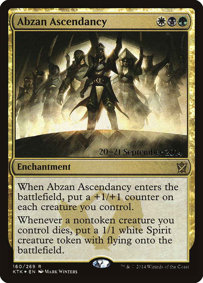 Abzan Ascendancy [Khans of Tarkir Prerelease Promos] - Magic: The Gathering - Card Brawlers | Quebec | Canada |
