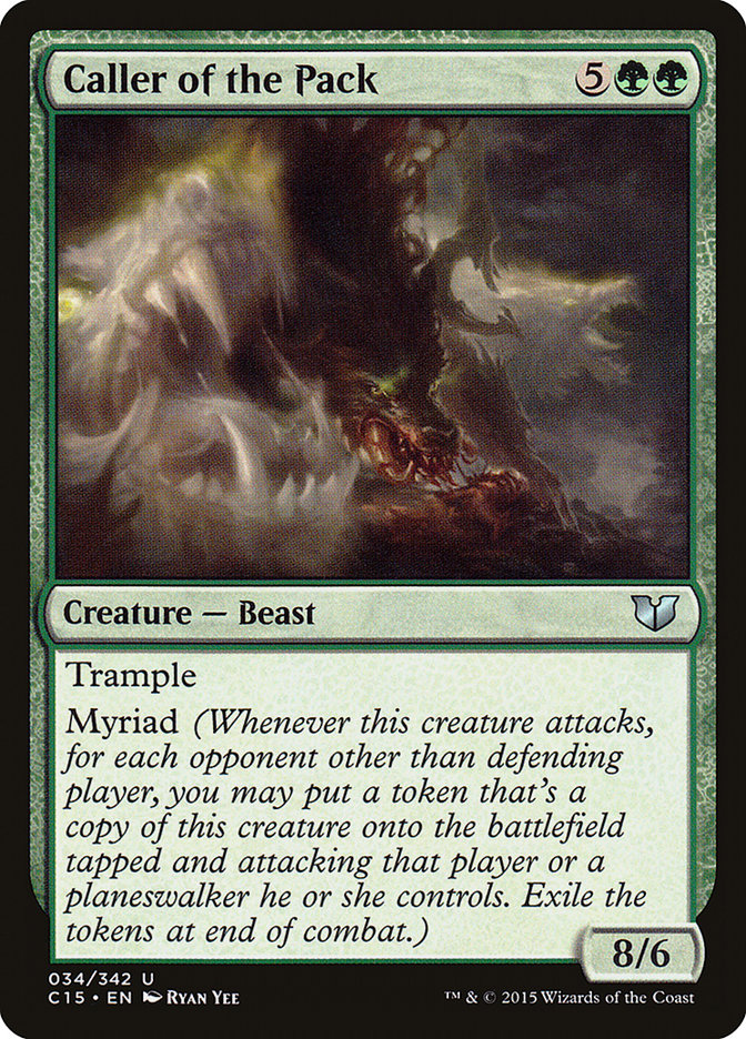 Caller of the Pack [Commander 2015] - Magic: The Gathering - Card Brawlers | Quebec | Canada |