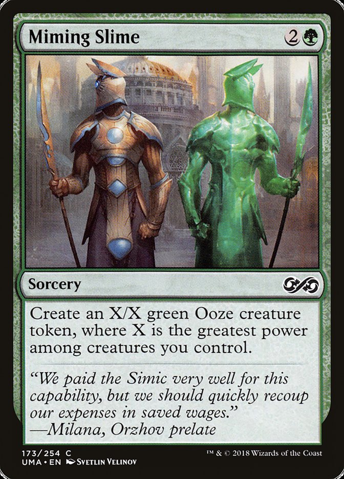 Miming Slime [Ultimate Masters] - Magic: The Gathering - Card Brawlers | Quebec | Canada |