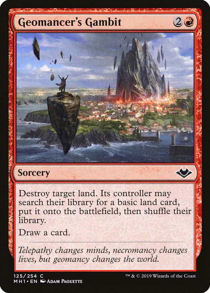 Geomancer's Gambit [Modern Horizons] - Magic: The Gathering - Card Brawlers | Quebec | Canada |