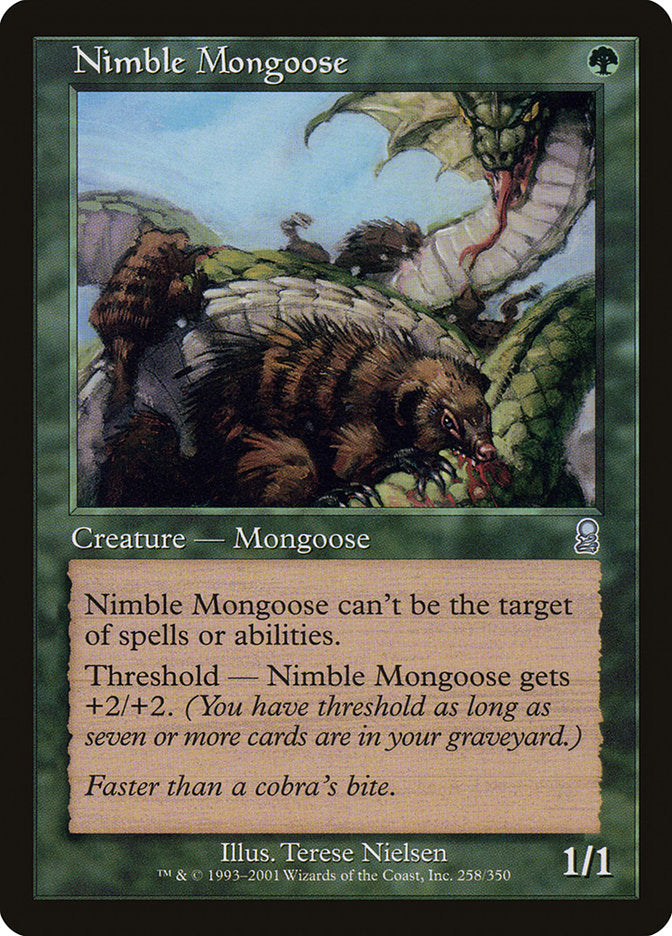 Nimble Mongoose [Odyssey] - Magic: The Gathering - Card Brawlers | Quebec | Canada |