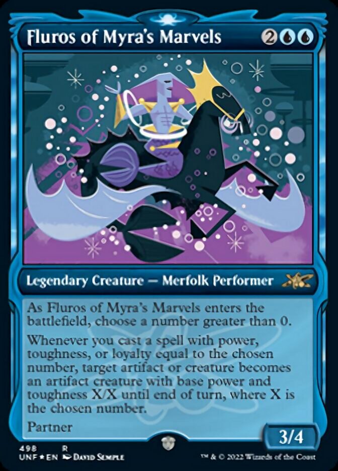 Fluros of Myra's Marvels (Showcase) (Galaxy Foil) [Unfinity] - Magic: The Gathering - Card Brawlers | Quebec | Canada |