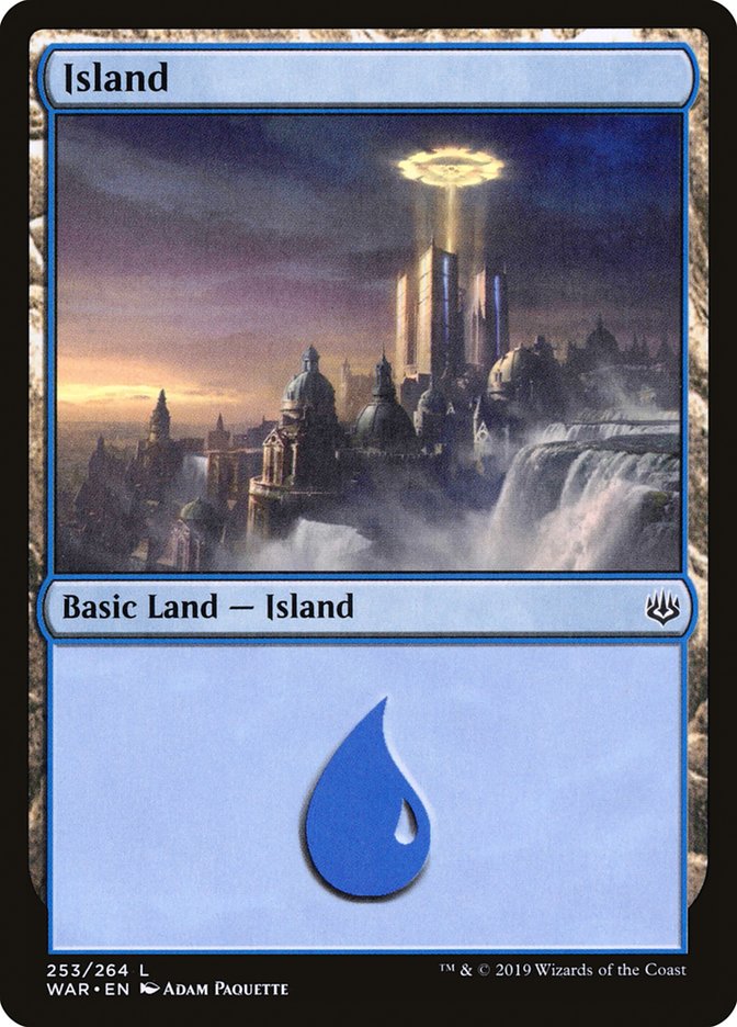 Island (253) [War of the Spark] - Magic: The Gathering - Card Brawlers | Quebec | Canada |