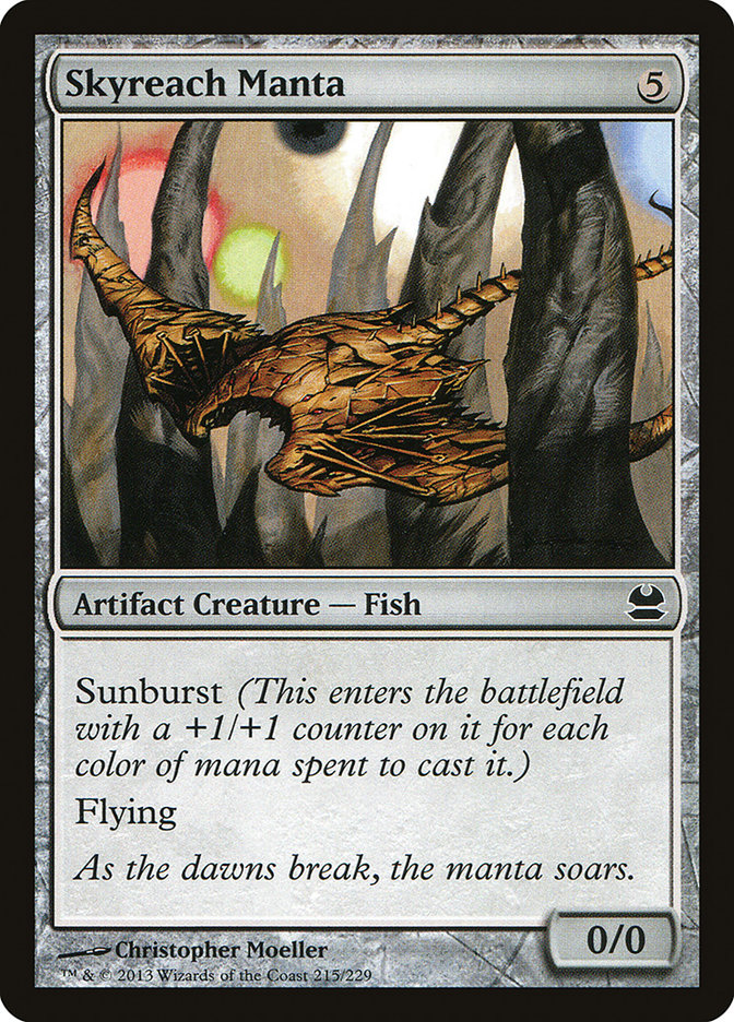 Skyreach Manta [Modern Masters] - Magic: The Gathering - Card Brawlers | Quebec | Canada |