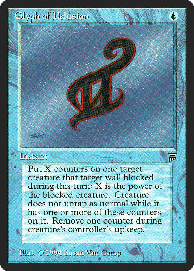 Glyph of Delusion [Legends] - Magic: The Gathering - Card Brawlers | Quebec | Canada |