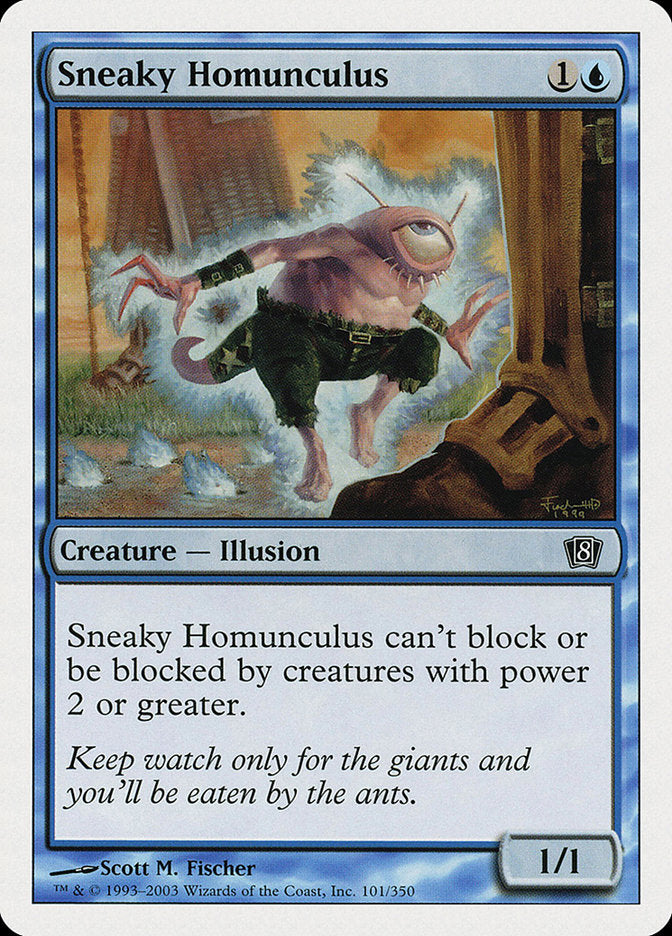 Sneaky Homunculus [Eighth Edition] - Magic: The Gathering - Card Brawlers | Quebec | Canada |