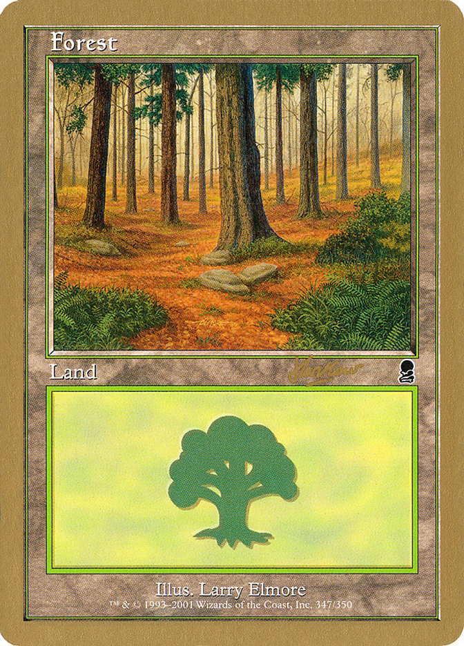 Forest (shh347) (Sim Han How) [World Championship Decks 2002] - Magic: The Gathering - Card Brawlers | Quebec | Canada |