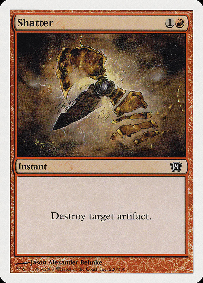 Shatter [Eighth Edition] - Magic: The Gathering - Card Brawlers | Quebec | Canada |