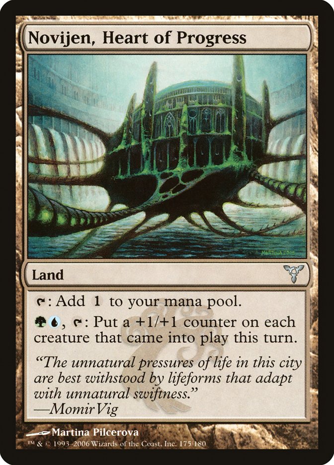 Novijen, Heart of Progress [Dissension] - Magic: The Gathering - Card Brawlers | Quebec | Canada |