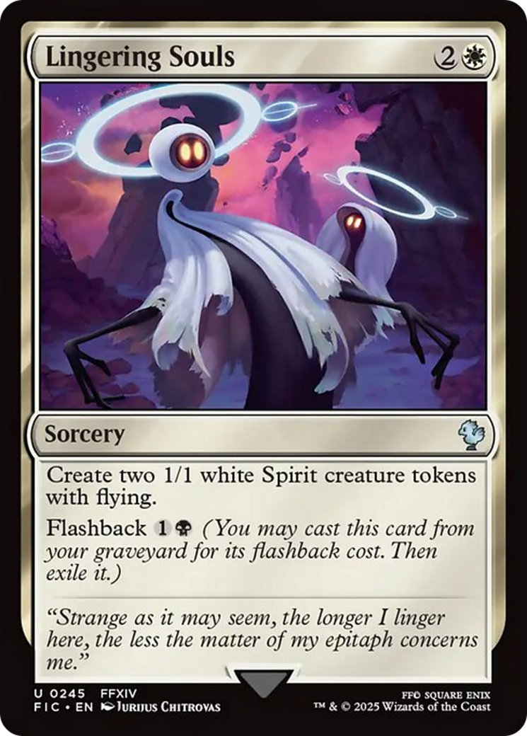 Lingering Souls [FINAL FANTASY Commander] - Magic: The Gathering - Card Brawlers | Quebec | Canada |