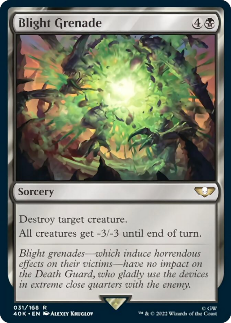 Blight Grenade [Warhammer 40,000] - Magic: The Gathering - Card Brawlers | Quebec | Canada |