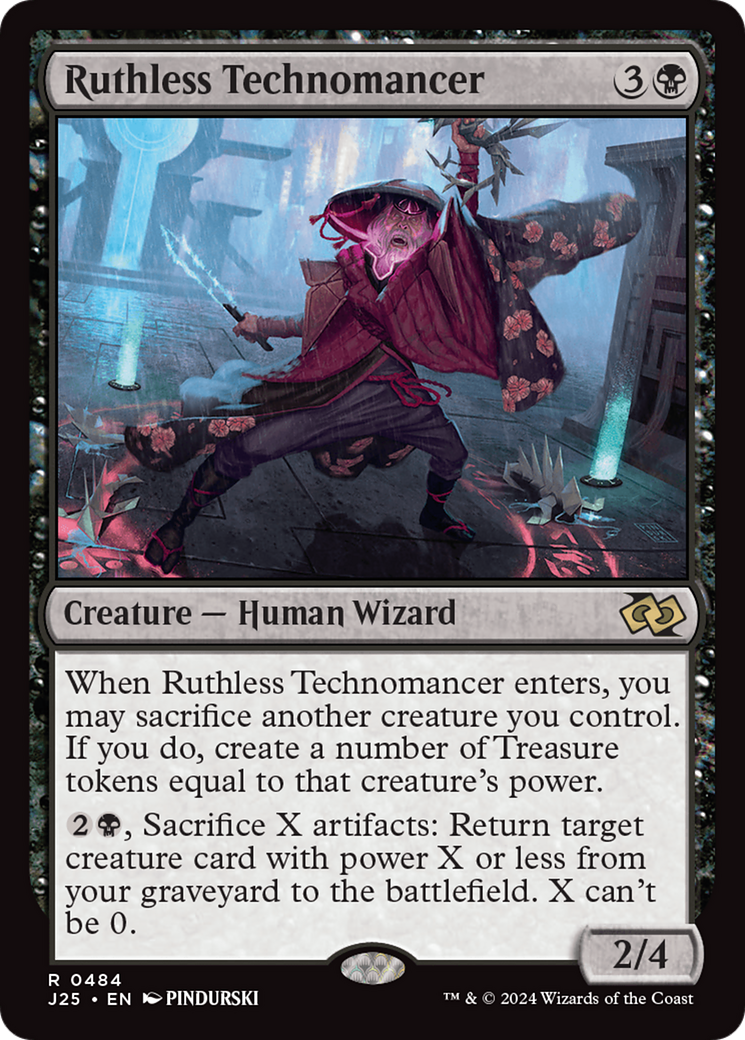 Ruthless Technomancer [Foundations Jumpstart] - Magic: The Gathering - Card Brawlers | Quebec | Canada |
